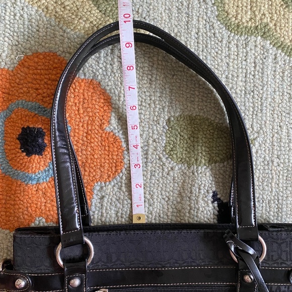 Giani Bernini I Jacquard Fabric Logo Shoulder Bag - Picture 13 of 16